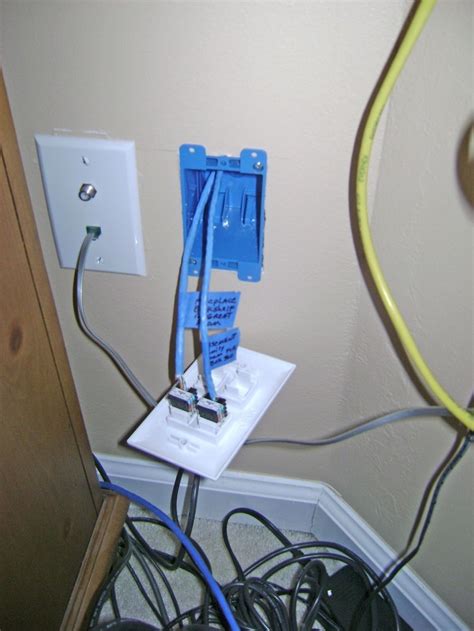 electrical box for ethernet wire|How to Install an Ethernet Jack in a Wall: 14 Steps.